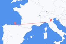 Flyreiser fra Santander, Spania til Bologna, Italia