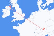 Flights from Innsbruck to Belfast