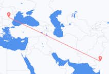 Flyreiser fra Jodhpur, til București