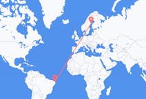 Flights from Natal, Brazil to Umeå, Sweden