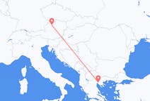 出发地 奥地利林茨目的地 希腊塞萨洛尼基的航班