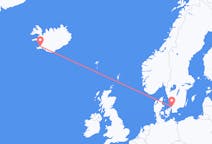 Flights from Angelholm to Reykjavík
