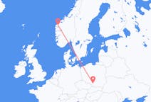 Flights from Volda, Norway to Katowice, Poland