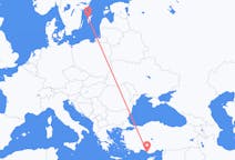 Flyrejser fra Visby til Gazipaşa