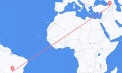 Flights from Goiânia to Kars