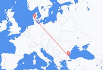 Flights from Billund, Denmark to Burgas, Bulgaria