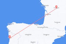 Flyg från Limoges, Frankrike till Porto, Portugal