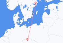 Lennot Prahasta Tukholmaan