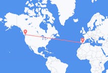 Flights from Vancouver, Canada to Málaga, Spain