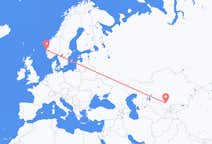 Flights from Turkistan to Bergen