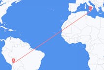 Flights from La Paz, Bolivia to Comiso, Italy