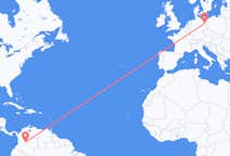 Flyg från Villavicencio, Colombia till Berlin, Maryland, Tyskland