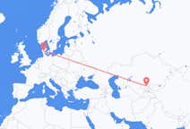 Flights from Shymkent to Billund