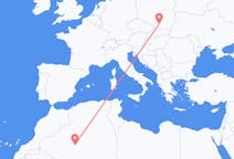 Flyrejser fra Adrar, Algeriet til Kraków, Polen