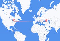 Flyg från London, Kanada till Trabzon, Turkiet