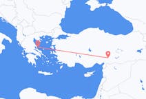 Flyg från Kahramanmaraş till Skiáthos