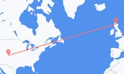 Flyreiser fra Pueblo, USA til Inverness, Skottland