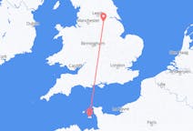 Flyreiser fra Doncaster, England til Saint Helier, Jersey