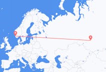 Flights from Tomsk, Russia to Stavanger, Norway