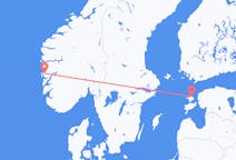 Flights from Kardla, Estonia to Bergen, Norway