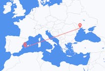 Flights from Odessa, Ukraine to Ibiza, Spain