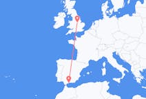 Flyreiser fra Málaga, Spania til Nottingham, England