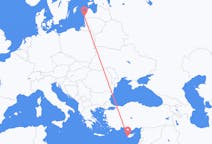 Flights from Paphos, Cyprus to Liepāja, Latvia