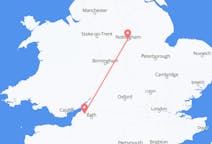 Flyrejser fra Bristol, England til Nottingham, England