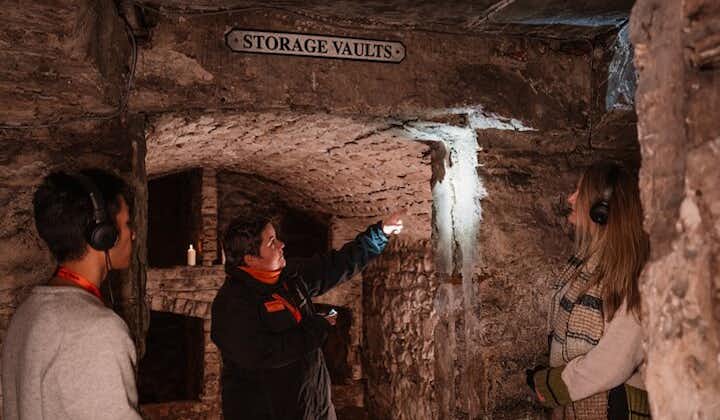 Lille gruppe Edinburgh Underground Vaults Historical Walk