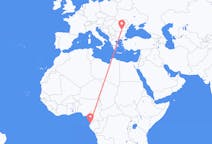 Flyg från Libreville, Gabon till Bukarest, Rumänien