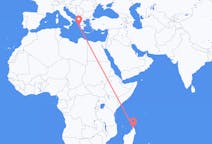 Flyrejser fra Antsiranana, Madagaskar til Kefallinia, Grækenland