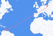 Flights from Valencia, Venezuela to Łódź, Poland