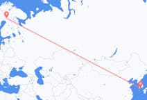 Flights from Yeosu, South Korea to Rovaniemi, Finland