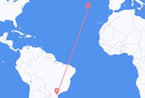 Flights from Curitiba, Brazil to Santa Maria Island, Portugal