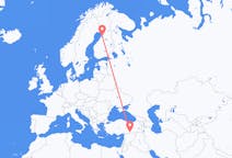 Flights from Şanlıurfa, Turkey to Oulu, Finland