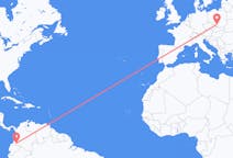 Flyrejser fra Pasto, Colombia til Katowice, Polen
