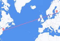 Flyrejser fra Atlantic City til Helsinki