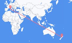 Flights from Paraparaumu, New Zealand to Figari, France