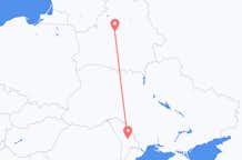 Vluchten van Chisinau, Moldavië naar Minsk, Belarus