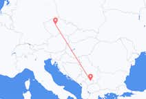 Vluchten van Pristina, Kosovo naar Praag, Tsjechië