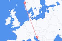 Flights from Zadar to Bergen