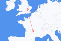 Flights from Aurillac, France to London, the United Kingdom