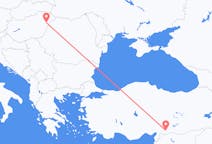 Vuelos de Debrecen, Hungría a Gaziantep, Turquía