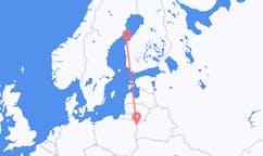 Flights from Grodno, Belarus to Vaasa, Finland