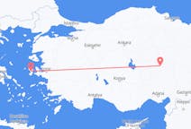 出发地 土耳其出发地 開塞利目的地 希腊希俄斯的航班