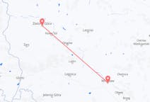 Flights from Wrocław, Poland to Zielona Góra, Poland