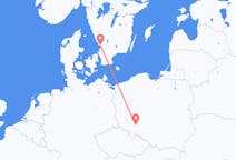 Flights from Wrocław, Poland to Halmstad, Sweden
