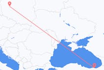 Flug frá Trabzon, Tyrklandi til Poznan, Póllandi