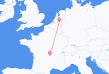 Flights from Clermont-Ferrand in France to Eindhoven in the Netherlands