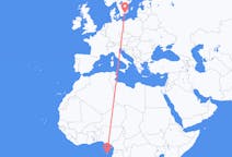 来自 圣多美和普林西比圣多美目的地 瑞典朗内比的航班